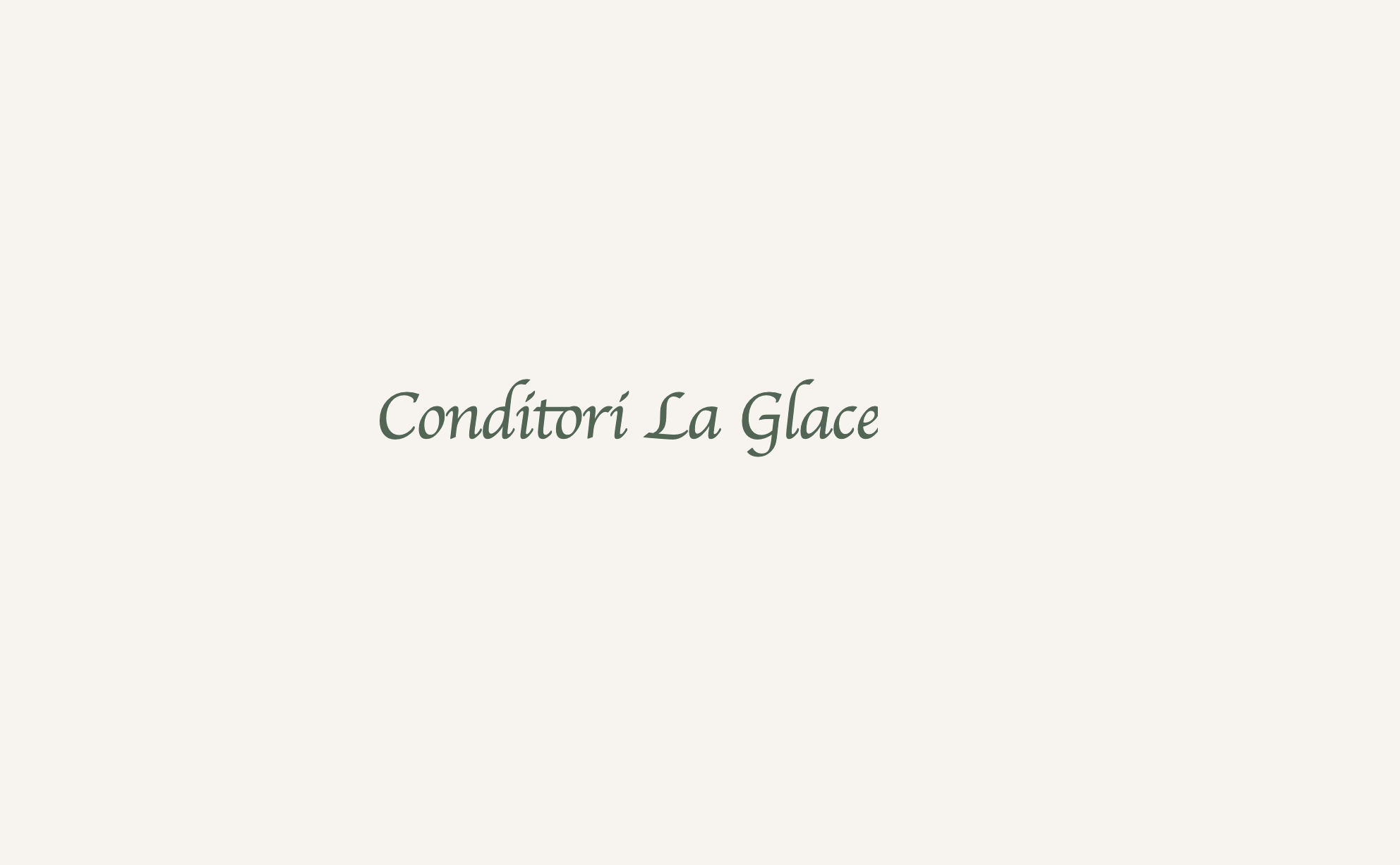 Conditori La Glace